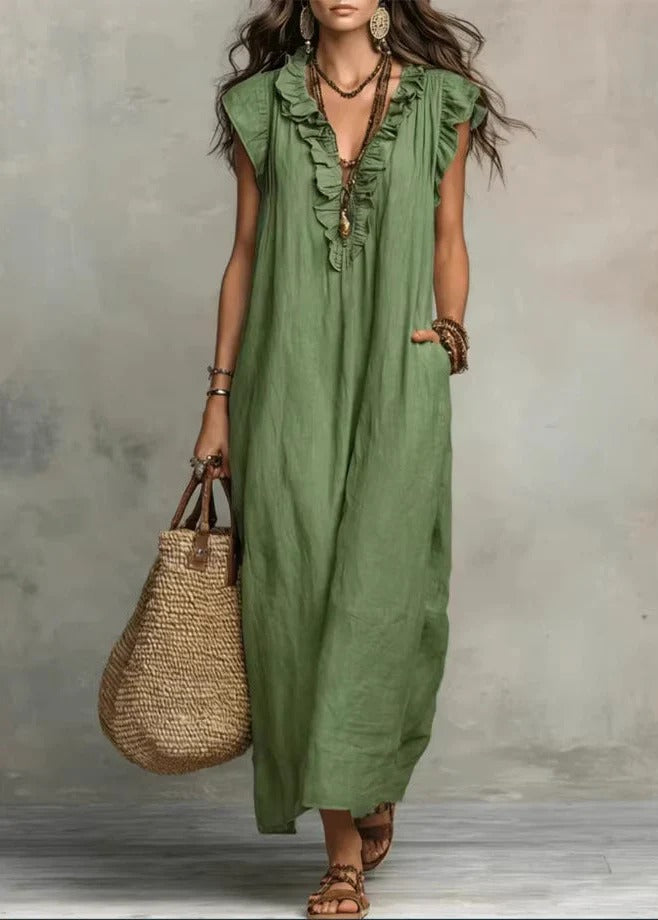 ÉLINA | Robe Bohème Fluide
